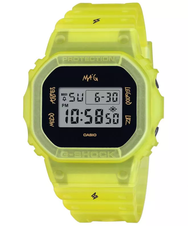Zegarek męski Casio G-SHOCK The Origin x J Balvin SET DWE-5600JB-1A9ER