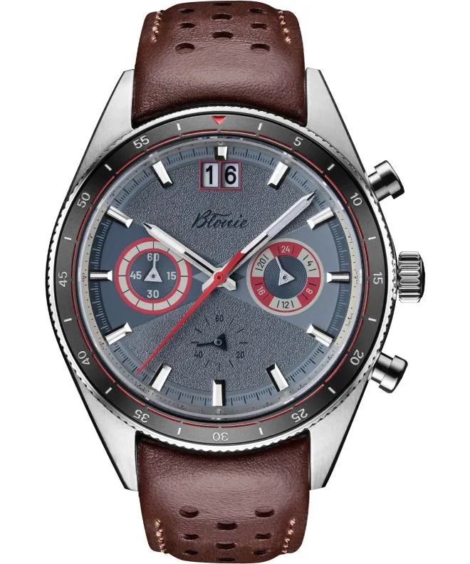 Zegarek męski Błonie Super Sport Grafit Chronograph Super-Sport-Grafit