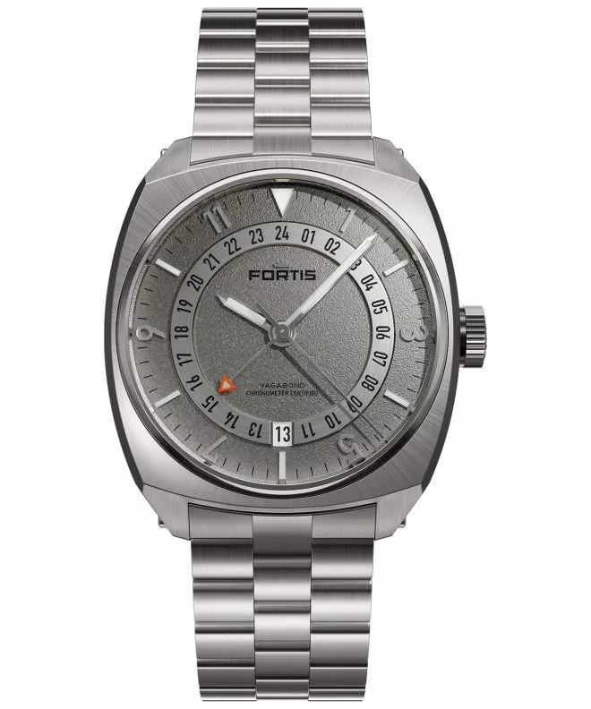 Zegarek męski Fortis Vagabond V-40 Stormy Grey Super Titanium Automatic F6660000