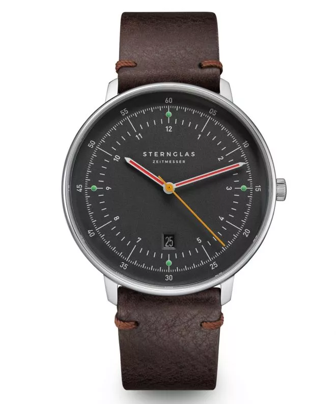 Zegarek męski Sternglas Hamburg Neugraphite S01-HH39-VI11