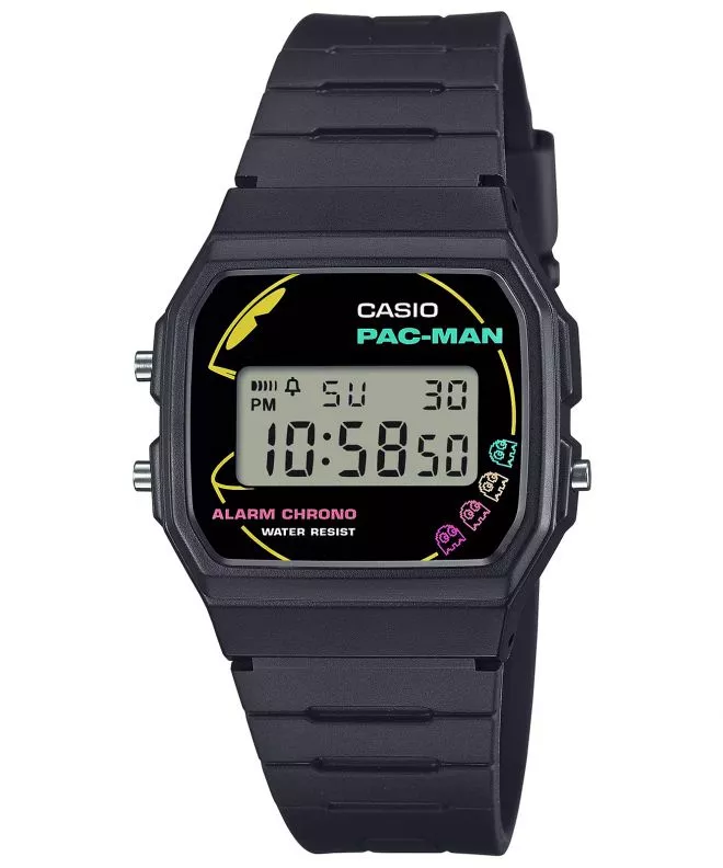 Zegarek Casio Timeless Collection x Pac Man F-91WPC-1AER