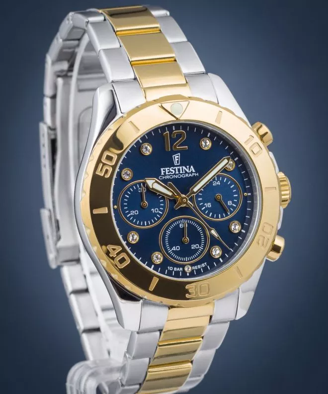 Zegarek damski Festina Boyfriend Chronograph F20604/3