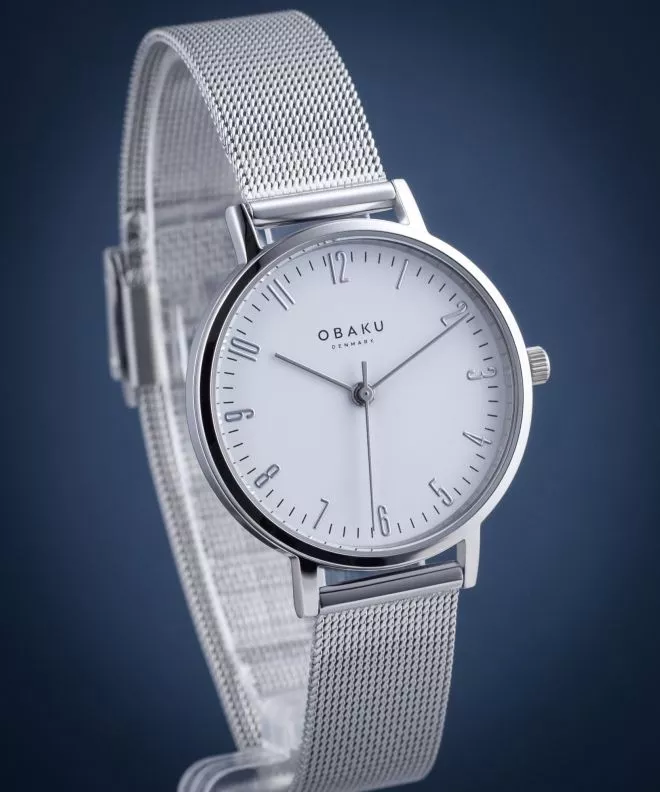 Zegarek damski Obaku Brink Lille-Steel V248LXCIMC