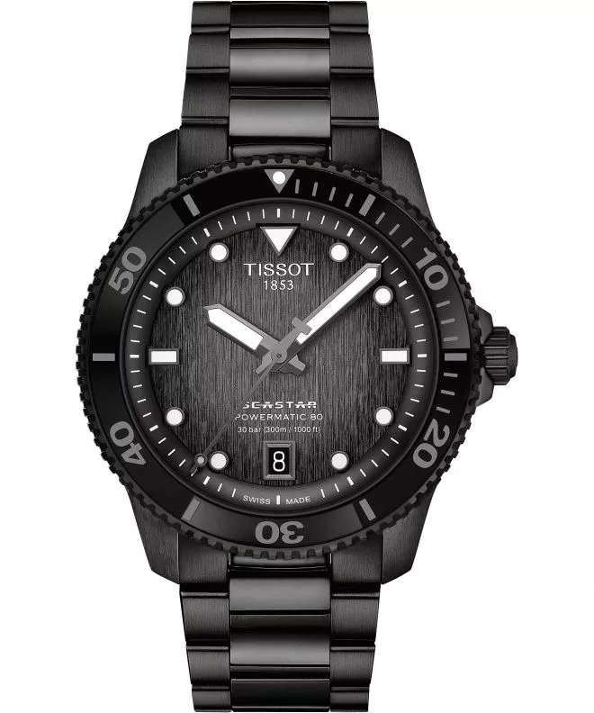 Zegarek Tissot Seastar 1000 Powermatic 80 40mm Automatic T120.807.33.051.00 (T1208073305100)