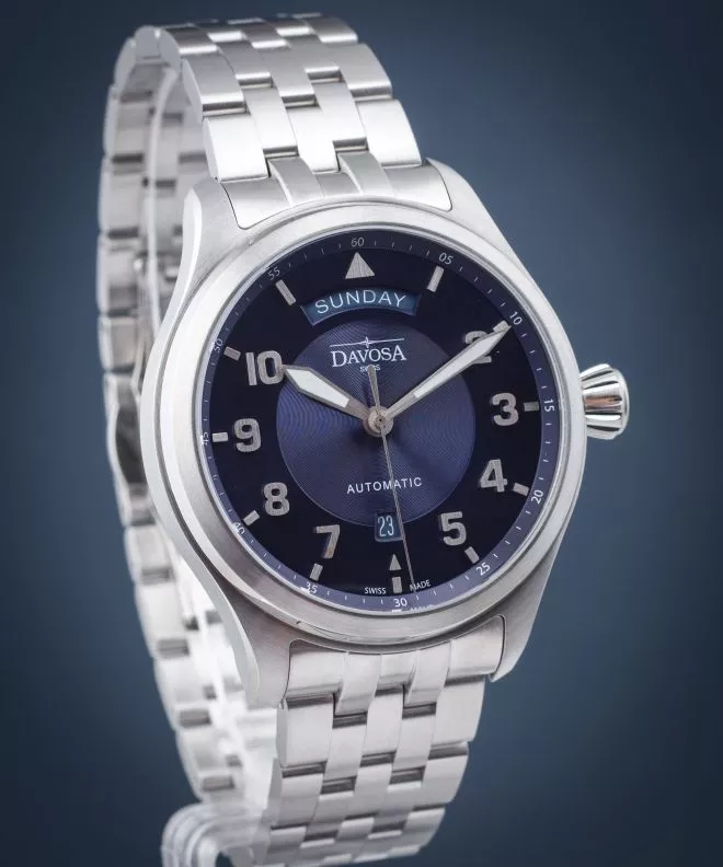 Zegarek męski Davosa Newton Pilot Automatic 161.585.40