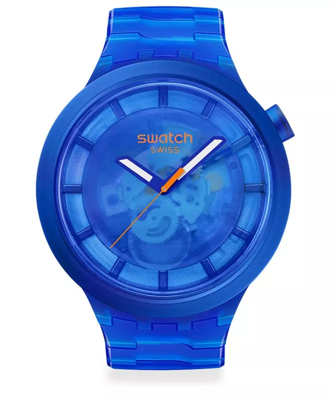 Zegarek Swatch Big Bold Colors of Joy - Navy Joy SB05N116