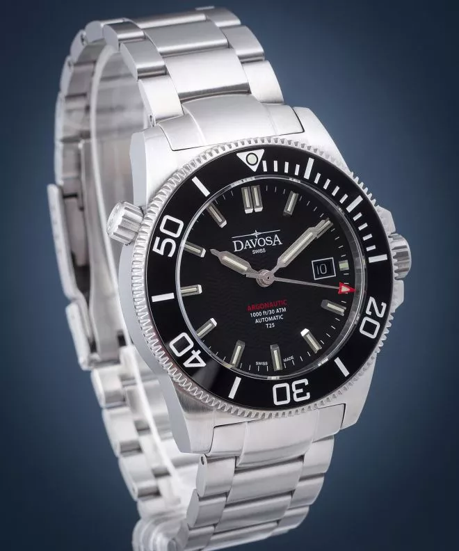 Zegarek męski Davosa Argonautic Lumis WaveSl Automatic 161.529.20W