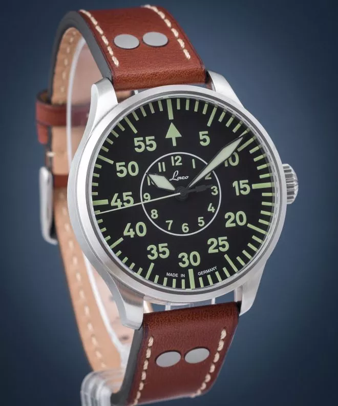 Zegarek męski Laco Flieger B Aachen LA-861690.2 (861690.2)
