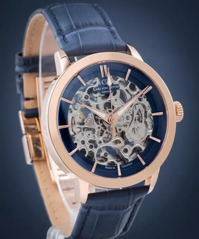 Zegarek męski Carl von Zeyten Triberg Skeleton Automatic Limited Edition CVZ0013RBLS