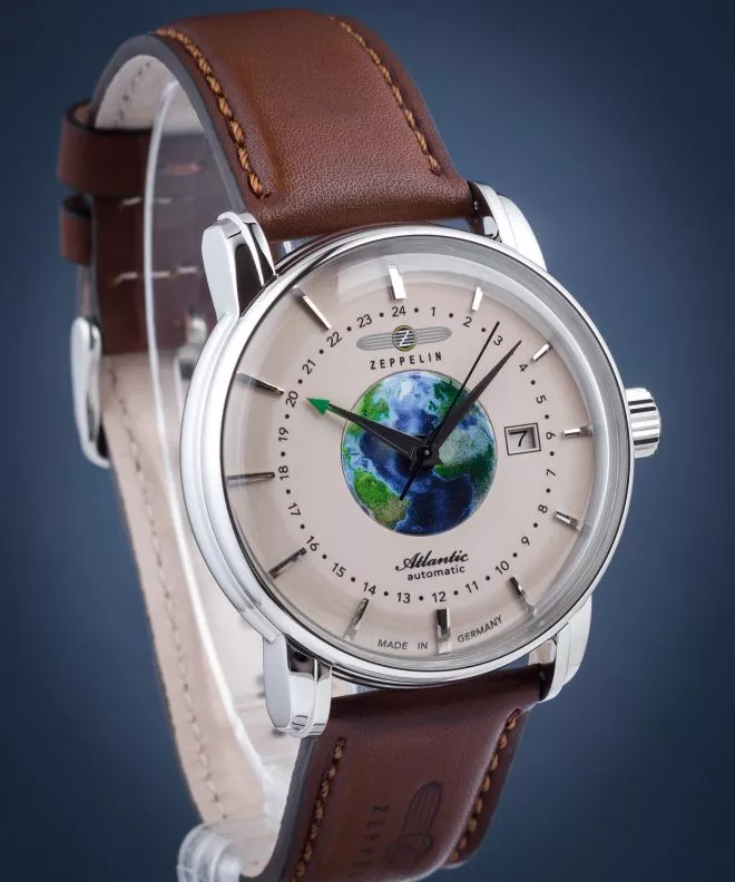 Zegarek męski Zeppelin Atlantic Automatic GMT 8468-5