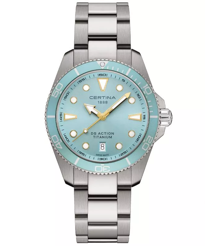 Zegarek męski Certina DS Action Titanium Diver C048.410.44.351.00 (C0484104435100)