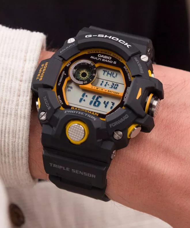 Zegarek męski Casio G-SHOCK Rangeman GW-9400Y-1ER