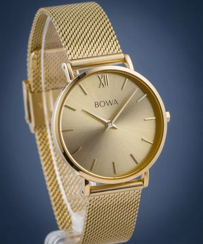Zegarek damski BOWA London Full Gold 33 LO334-44-164M