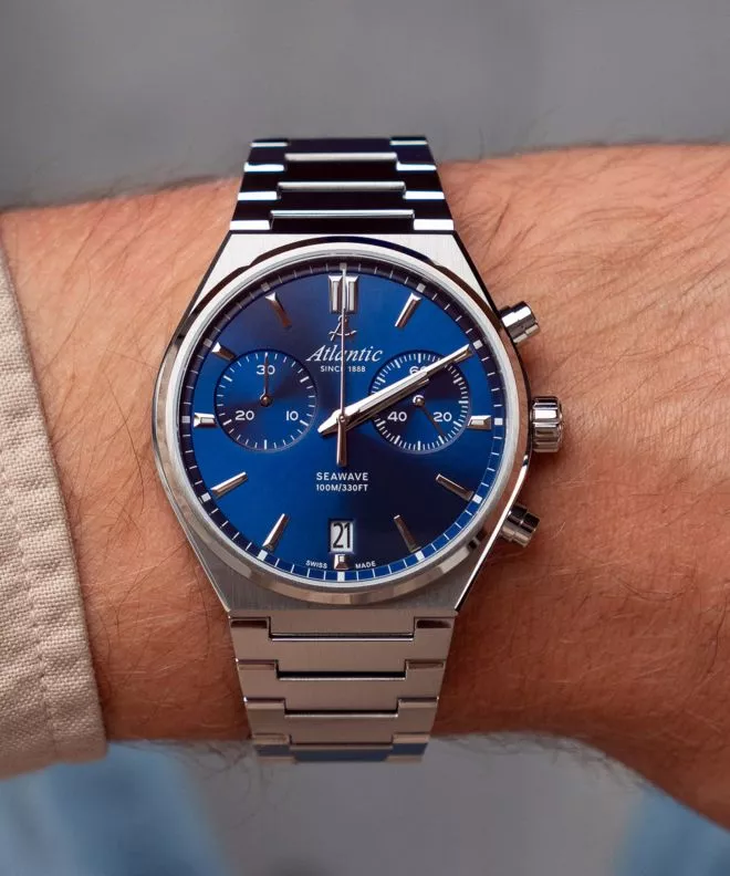 Zegarek męski Atlantic Seawave Chronograph 58466.41.51