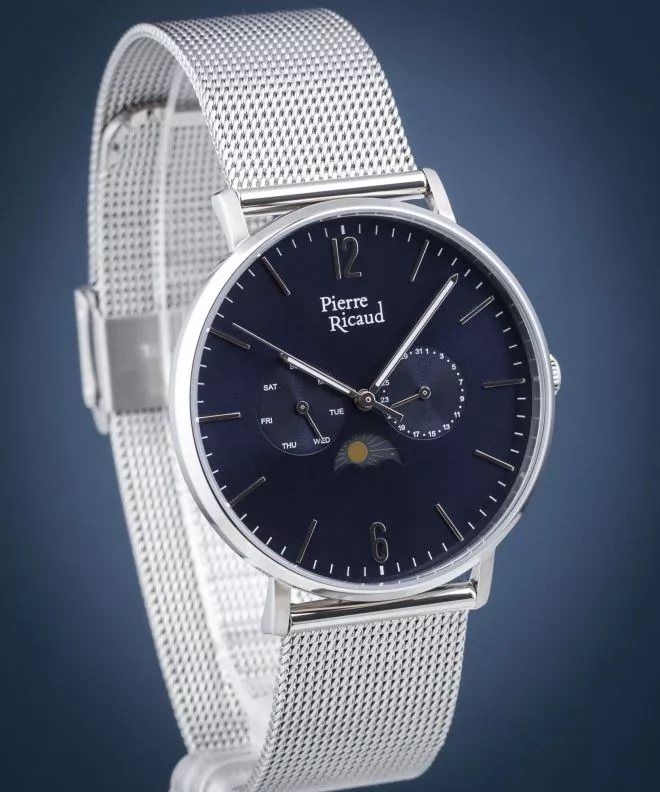 Zegarek męski Pierre Ricaud Moon Phase P60024.5155QF