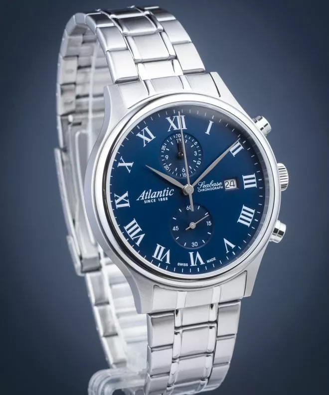 Zegarek męski Atlantic Seawave Chronograph 64457.41.58