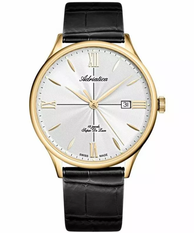 Zegarek męski Adriatica Super de Luxe Mechanical A1230.1263MXLC