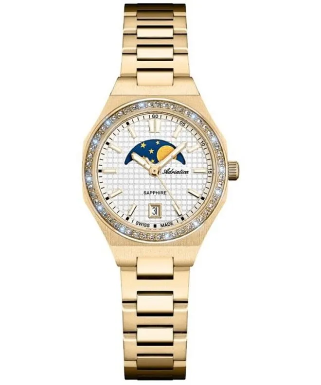 Zegarek damski Adriatica Moonphase A3326.1113SQZ