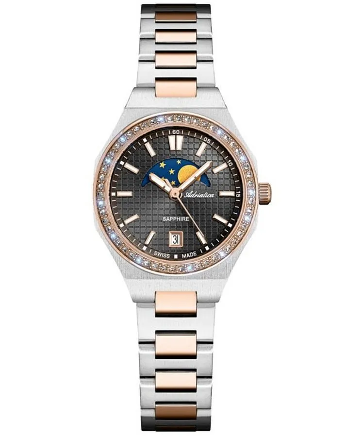 Zegarek damski Adriatica Moonphase A3326.R116SQZ