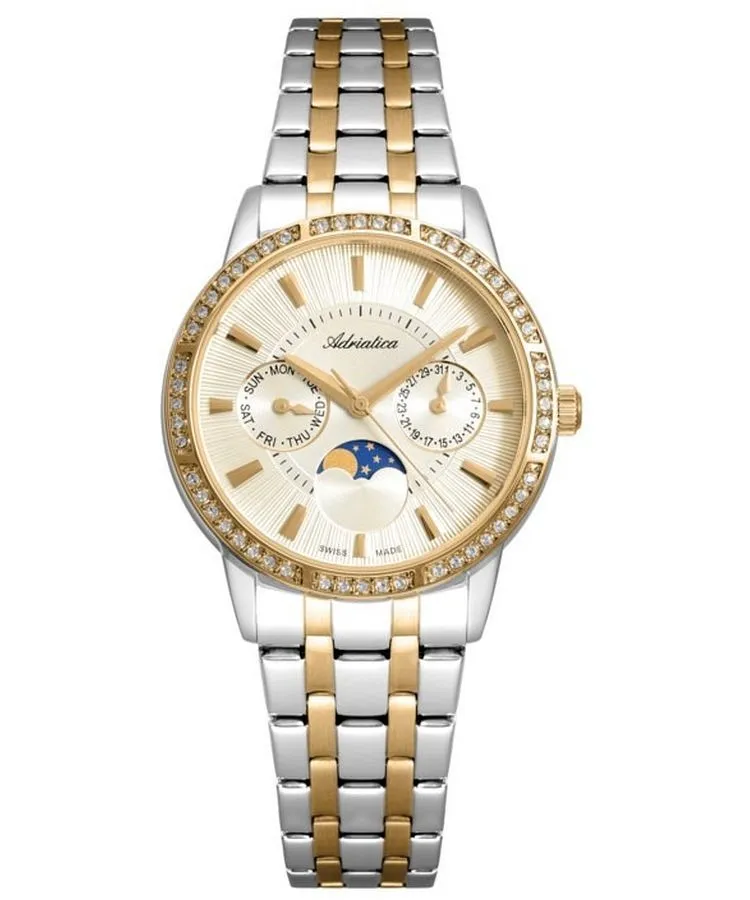 Zegarek damski Adriatica Moonphase A3601.2111QFZ
