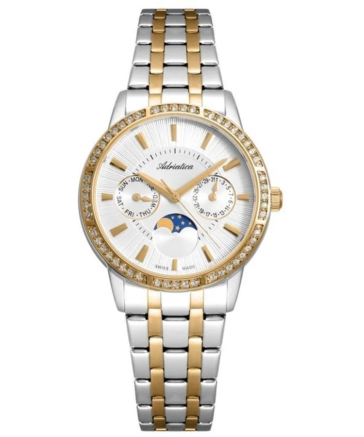 Zegarek damski Adriatica Moonphase A3601.2113QFZ
