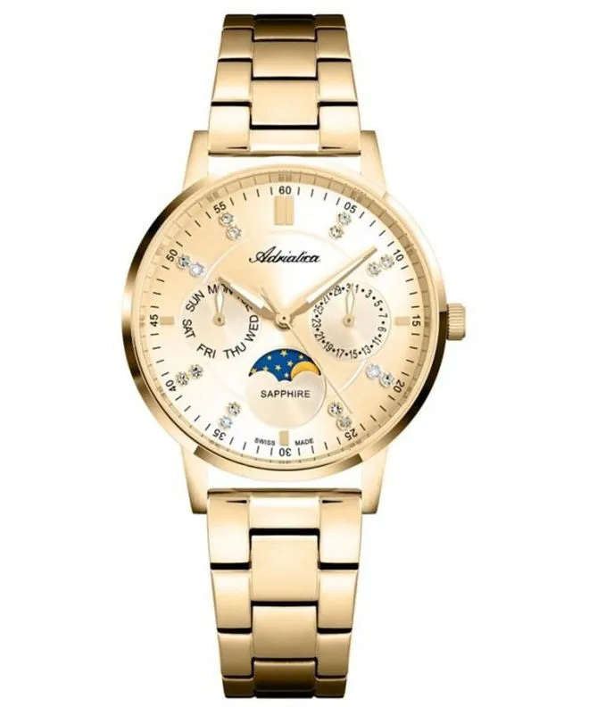 Zegarek damski Adriatica Moonphase A3834.1191QF