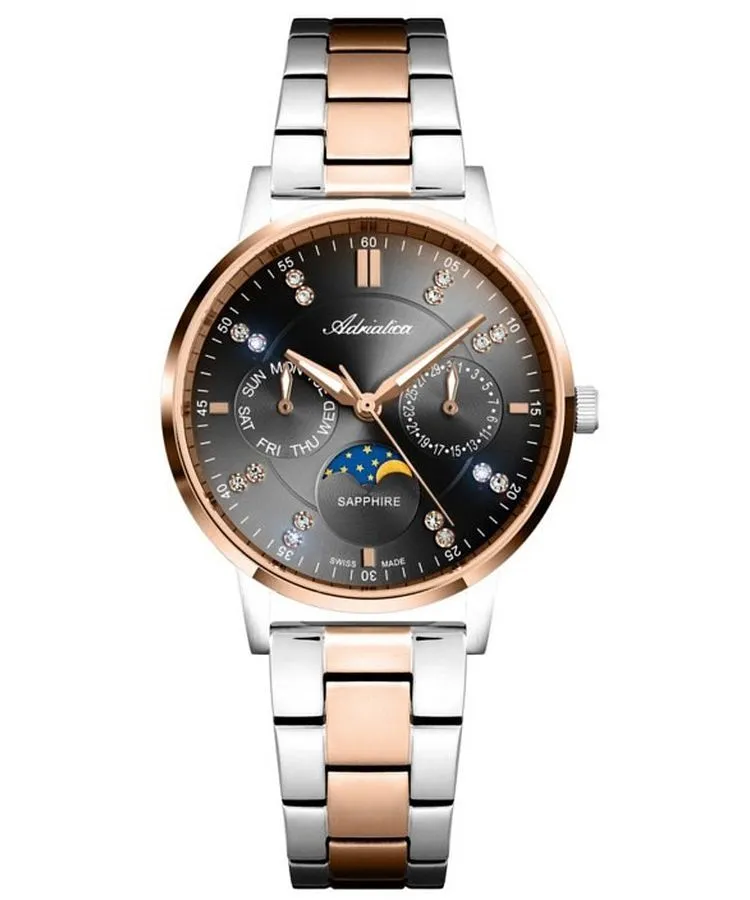 Zegarek damski Adriatica Moonphase A3834.R1R6QF