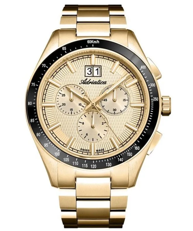 Zegarek męski Adriatica Classic Chronograph A8245.1111CH