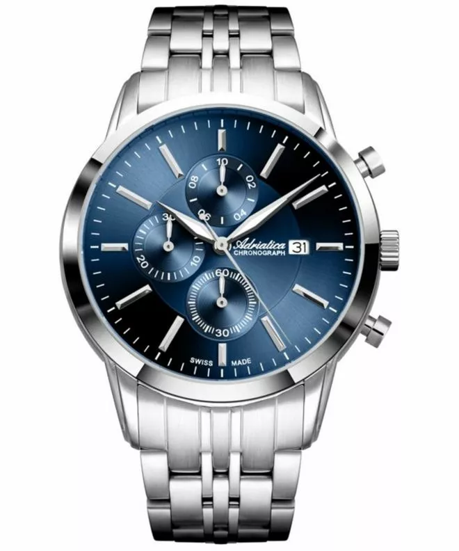 Zegarek męski Adriatica Sapphire Chronograph A8306.5115CH