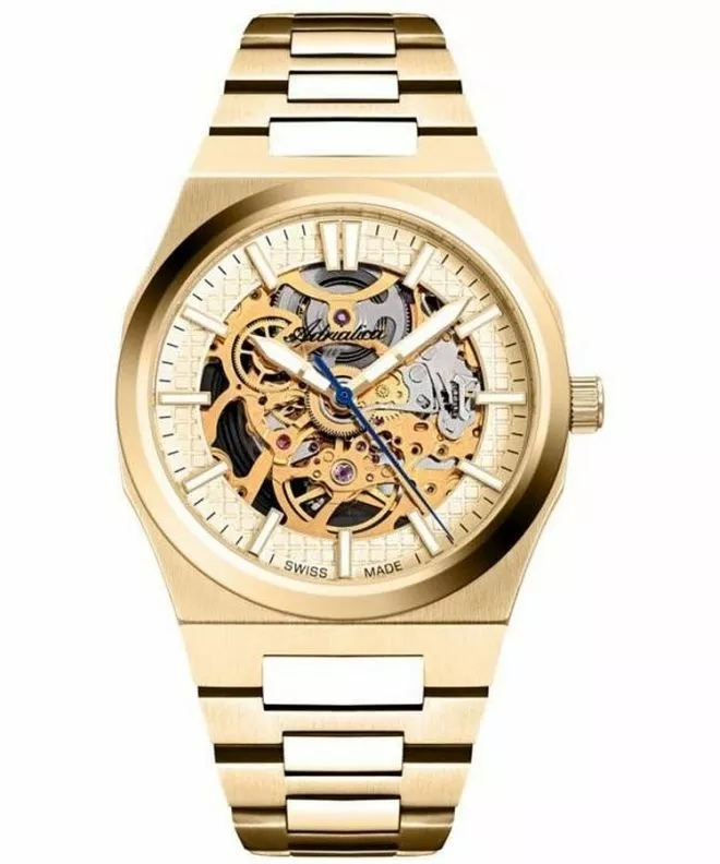 Zegarek męski Adriatica Skeleton Sapphire Automatic A8326.1111SA
