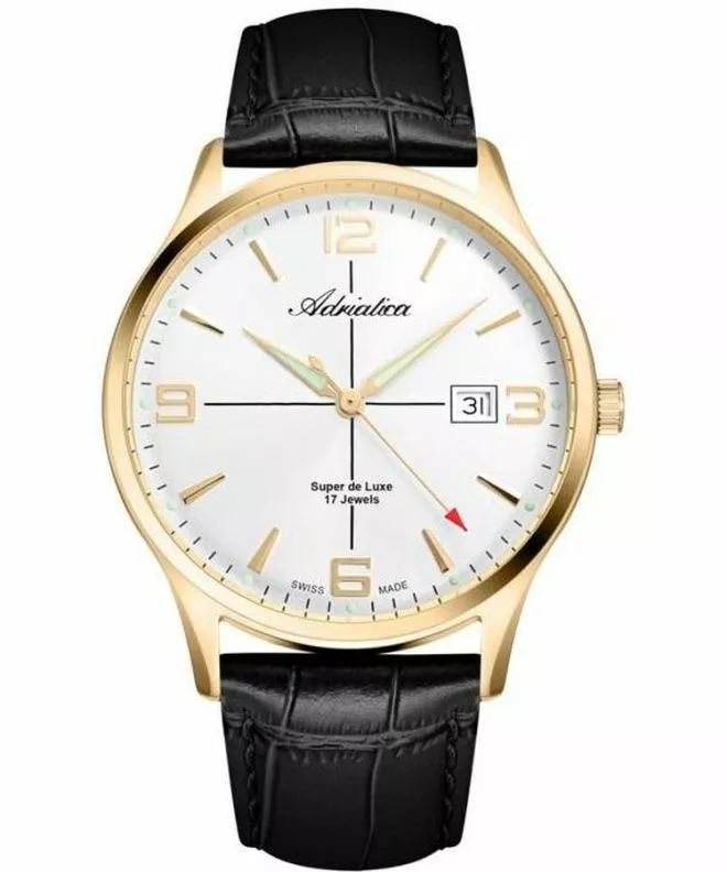 Zegarek męski Adriatica Super de Luxe Mechanical A8331.1253M