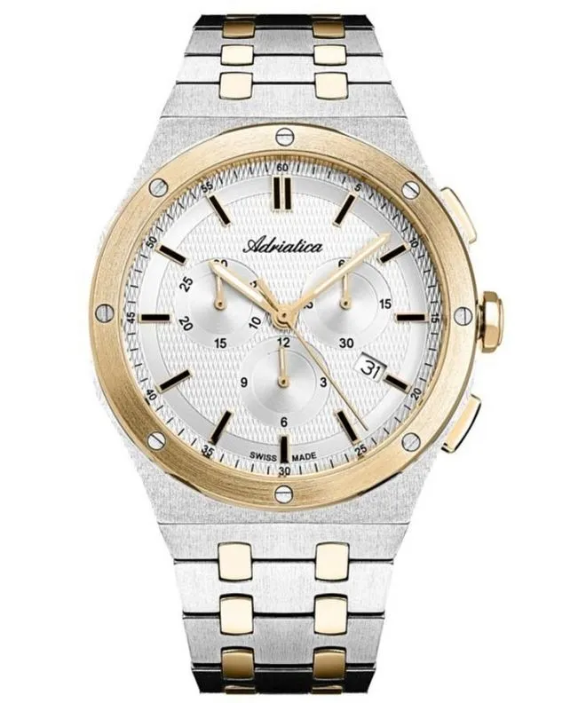 Zegarek męski Adriatica Classic Chronograph A8337.2113CH