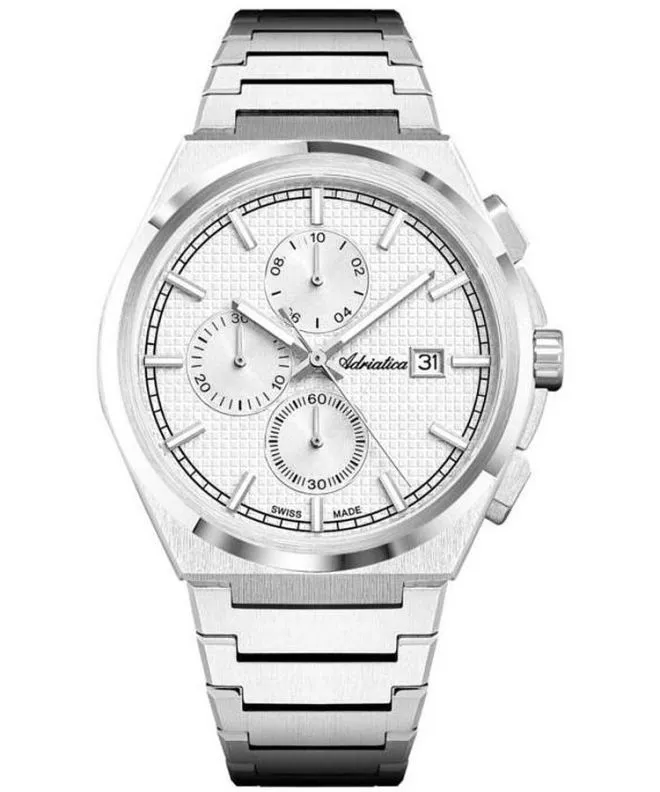 Zegarek męski Adriatica Classic Chronograph A8348.5113CH