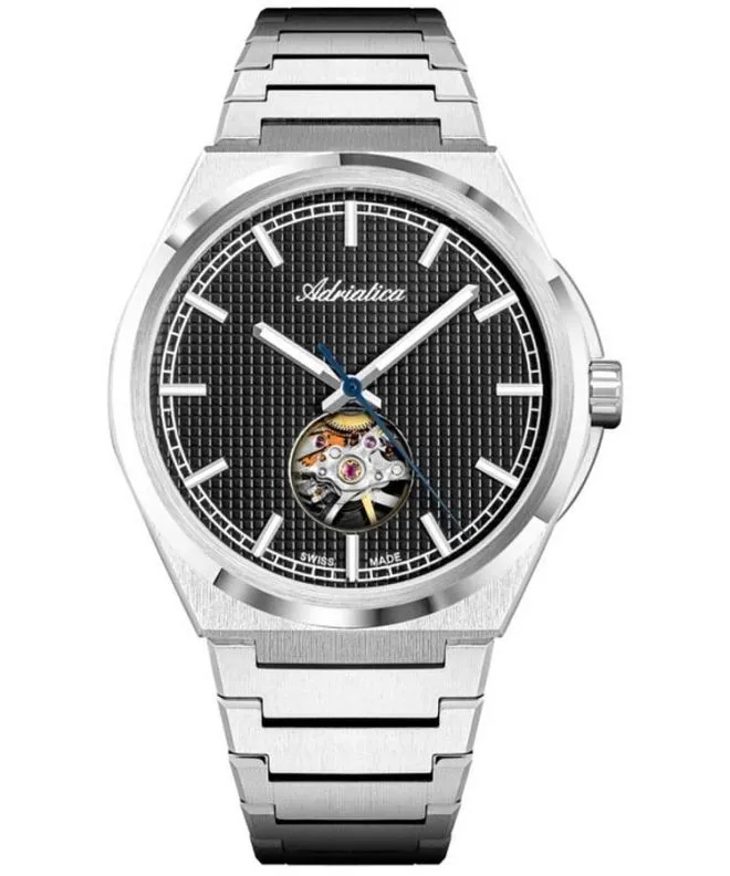Zegarek męski Adriatica Classic Open Heart Automatic A8348.5114A