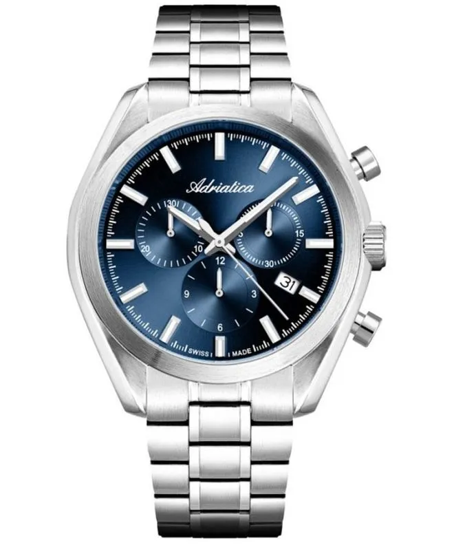 Zegarek męski Adriatica Classic Chronograph A8350.5115CH