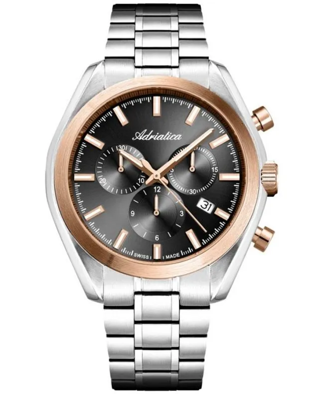 Zegarek męski Adriatica Classic Chronograph A8350.R116CH