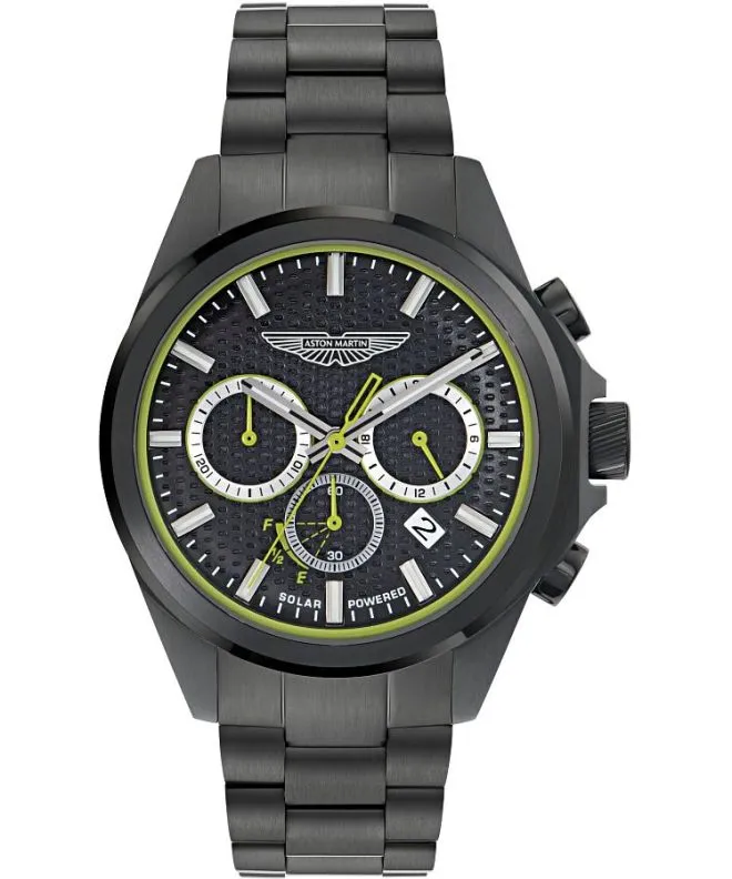 Zegarek męski Aston Martin Thrill Heritage Line Solar Chronograph MTRH2S601