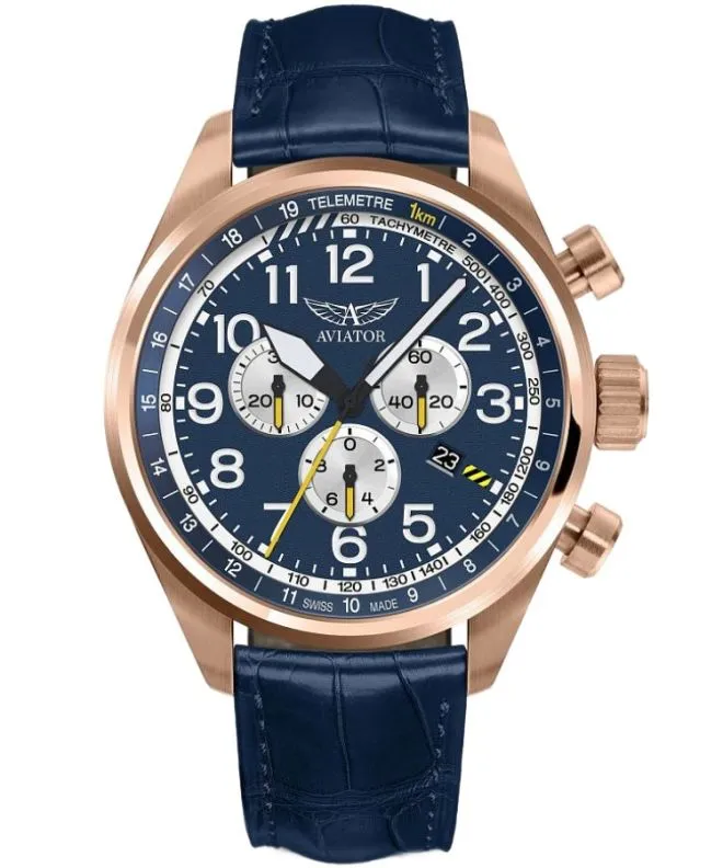 Zegarek męski Aviator Airacobra P45 Chronograph V.2.25.2.170.4