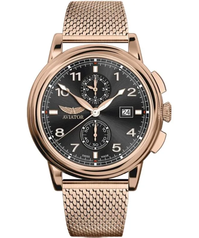 Zegarek męski Aviator Douglas DC-3 Chronograph Limited Edition V.2.45.2.406.5