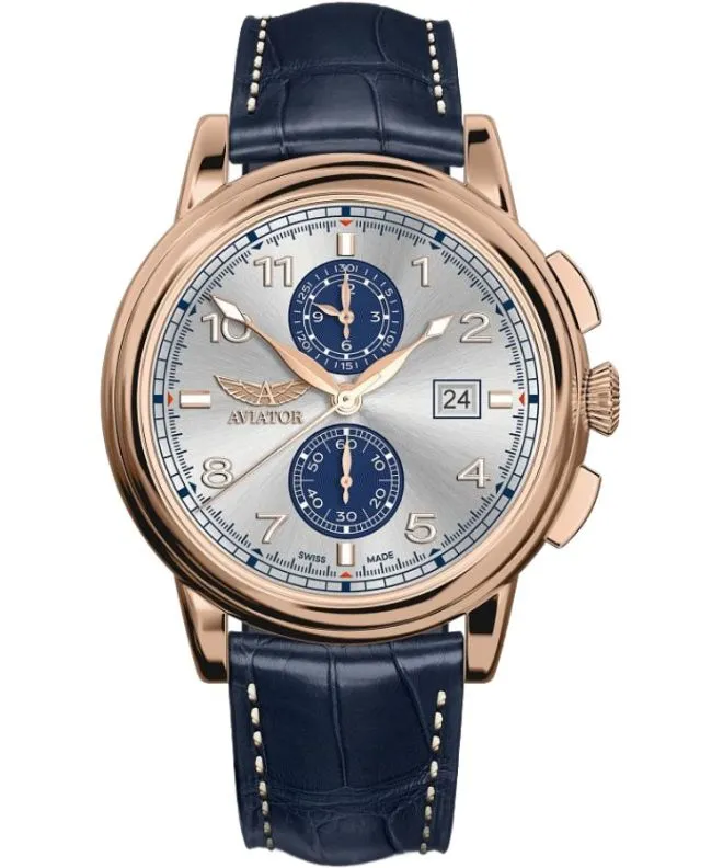 Zegarek męski Aviator Douglas DC-3 Chronograph Limited Edition V.2.45.2.414.4