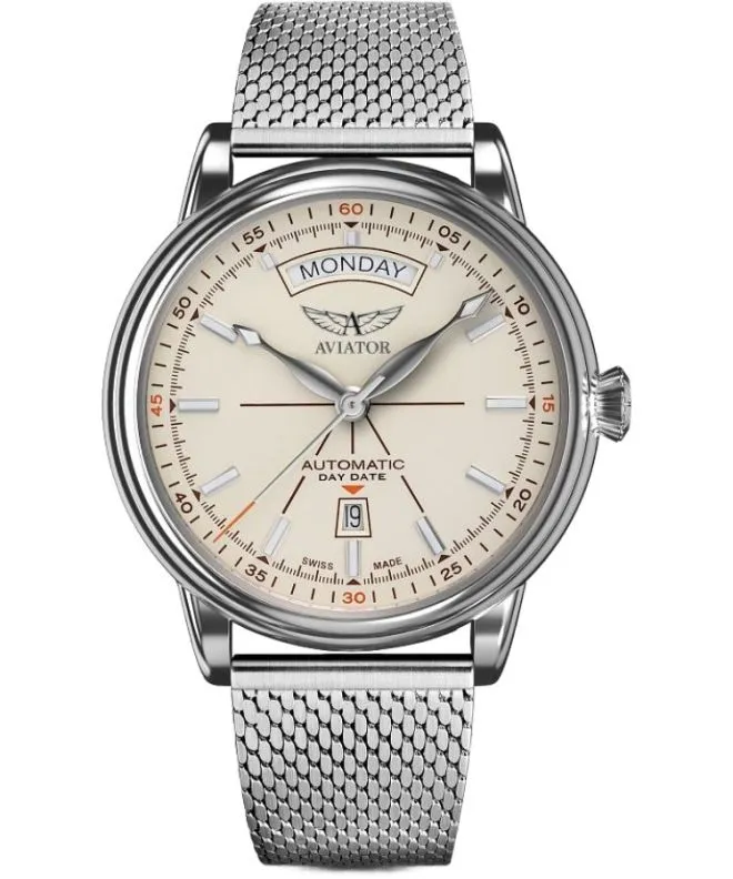 Zegarek męski Aviator Douglas Day-Date Automatic Limited Edition V.3.20.0.141.5
