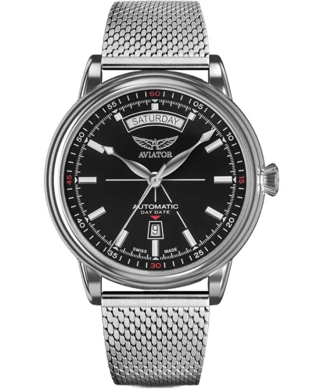 Zegarek męski Aviator Douglas Day-Date Automatic Limited Edition V.3.20.0.142.5