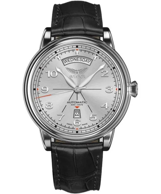 Zegarek męski Aviator Douglas DC-3 Day-Date Automatic Limited Edition V.3.44.0.399.4