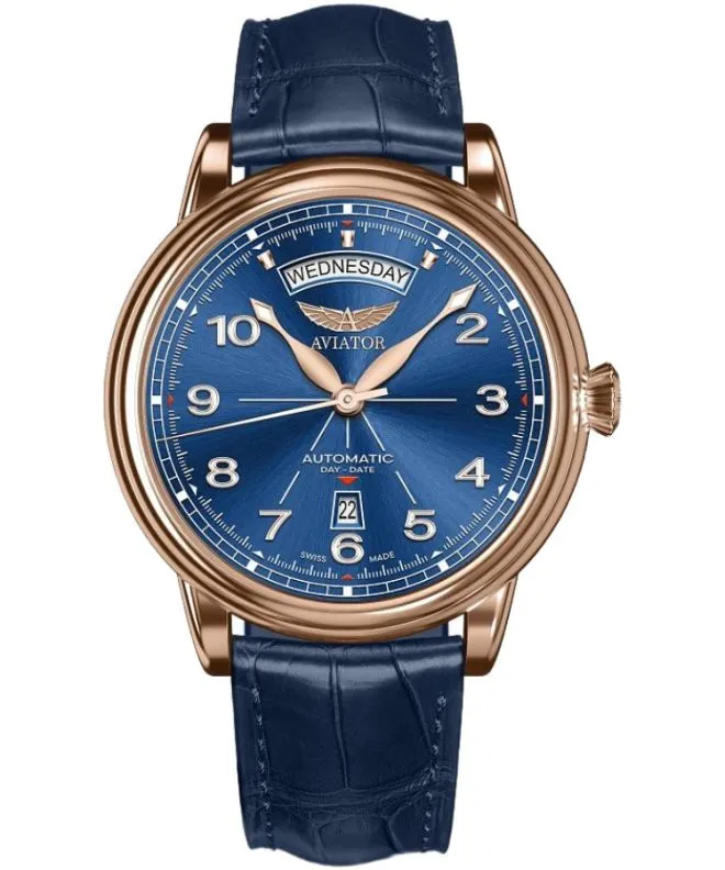 Zegarek męski Aviator Douglas DC-3 Day-Date Automatic Limited Edition V.3.44.2.402.4