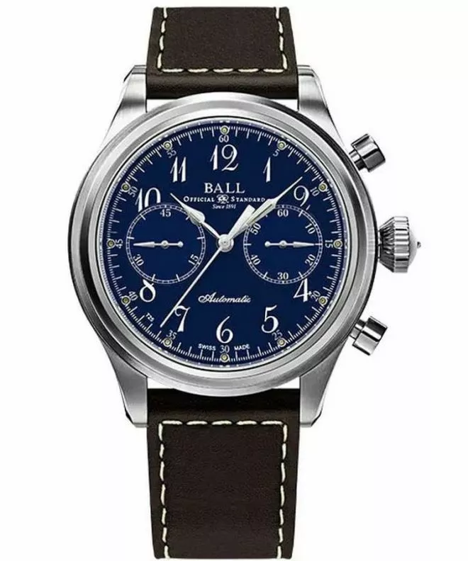 Zegarek męski Ball Trainmaster Automatic Chronograph CM1052D-L7J-BE
