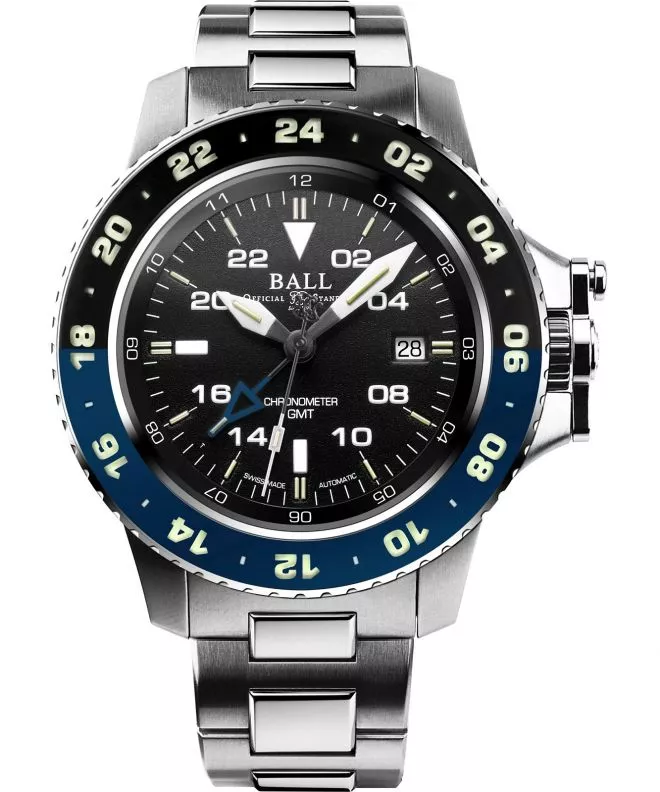 Zegarek męski Ball Engineer Hydrocarbon AeroGMT II Automatic Chronometer DG2018C-S10C-BK