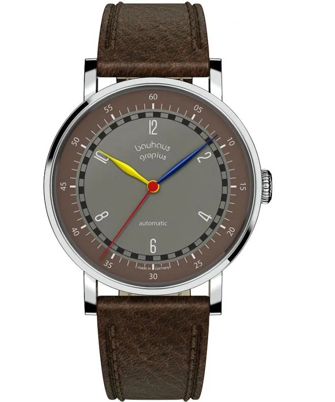 Zegarek męski Bauhaus Walter Gropius New Bauhaus Automatic WG.NA002-07