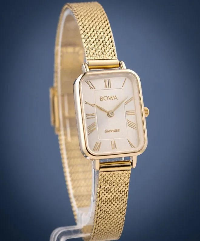 Zegarek damski BOWA Dubai Full Gold Mesh 20 DU204-44R-104M