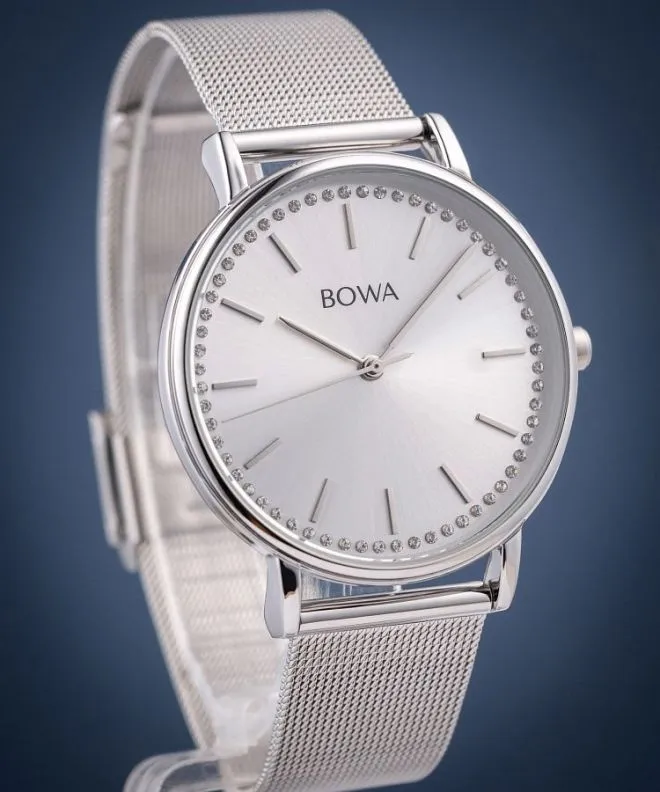 Zegarek BOWA Rio Full Silver Mesh 38 RI385-55-185M