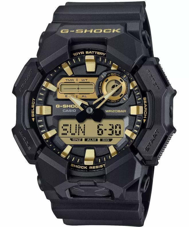 Zegarek męski Casio G-Shock Analog-Digital GA-010 Series Chronograph GA-010GB-1A9ER